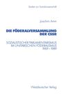 Joachim Amm: Die Föderalversammlung der CSSR, Buch