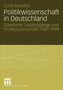 Cord Arendes: Politikwissenschaft in Deutschland, Buch