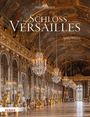 „DAS SCHLOSS VERSAILLES“, Guillaume Picon. Prunkvoller Spiegelsaal mit Kronleuchtern, vergoldeten Statuen und Spiegeln.
