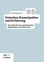 "Zwischen Emanzipation und Erfahrung" von Gerald Siegmund, über das westdeutsche Regietheater der 1970er. In Blau gehalten.