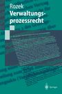 J. Rozek: Verwaltungsprozessrecht, Buch