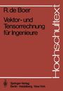 R. De Boer: Vektor- und Tensorrechnung für Ingenieure, Buch