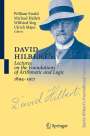 : David Hilbert's Lectures on the Foundations of Arithmetic and Logic 1894-1917, Buch