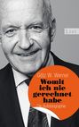 Götz W. Werner: Womit ich nie gerechnet habe, Buch
