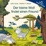 Julie Leuze: Maxi Pixi 470: VE 5: Der kleine Wolf findet einen Freund (5 Exemplare), Div.