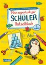 Nikki Busch: Mein superlustiger Schüler-Rätselblock, Buch