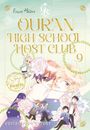 „Ouran High School Host Club 9“, stilisierte Illustration mit jungen Personen, Blumen und heiteren Gesichtsausdrücken.