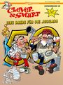 "Clever & Smart: Eine Bahre für die Jubilare. Sonderband 30. Deutsche Erstveröffentlichung." Zwei komische Figuren und eine große 50.