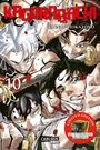 "Kagurabachi", "10", "Limited Edition", "Mit 10 Art Prints als Extra!", kämpferische Anime-Figuren, teilweise blutig.
