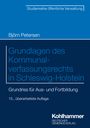 Björn Petersen: Grundlagen des Kommunalverfassungsrechts in Schleswig-Holstein, Buch