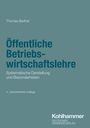 Thomas Barthel: Öffentliche Betriebswirtschaftslehre, Buch