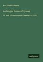 Karl Friedrich Ameis: Anhang zu Homers Odyssee, Buch