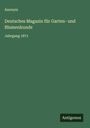 Anonym: Deutsches Magazin für Garten- und Blumenkunde, Buch