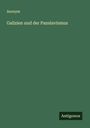 Anonym: Galizien und der Panslavismus, Buch
