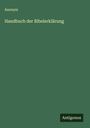 Anonym: Handbuch der Bibelerklärung, Buch