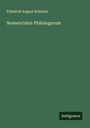 Friedrich August Eckstein: Nomenclator Philologorum, Buch
