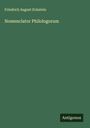 Friedrich August Eckstein: Nomenclator Philologorum, Buch