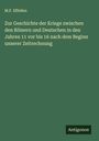 M. F. Effellen: Zur Geschichte der Kriege zwischen den Römern und Deutschen in den Jahren 11 vor bis 16 nach dem Beginn unserer Zeitrechnung, Buch