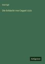 Emil Egli: Die Schlacht von Cappel 1531, Buch