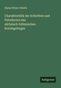 Hanns Bruno Geinitz: Charakteristik der Schichten und Petrefacten des sächsisch-böhmischen Kreidegebirges, Buch