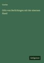 Goethe: Götz von Berlichingen mit der eisernen Hand, Buch