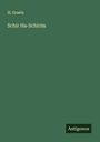 H. Graetz: Schir Ha-Schirim, Buch