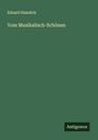 Eduard Hanslick: Vom Musikalisch-Schönen, Buch
