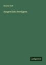 Mendel Heß: Ausgewählte Predigten, Buch