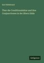 Karl Hildebrand: Über die Conditionalsätze und ihre Conjunctionen in der ältern Edda, Buch
