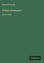 Heinrich Koenig: William Shakspeare, Buch