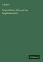 H. Köpert: Ueber Göthe's Triumph der Empfindsamkeit, Buch