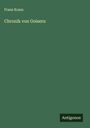 Franz Kraus: Chronik von Goisern, Buch