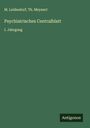 M. Leidesdorf: Psychiatrisches Centralblatt, Buch