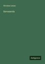 Nicolaus Lenau: Savonarola, Buch