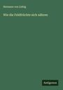 Hermann von Liebig: Wie die Feldfrüchte sich nähren, Buch
