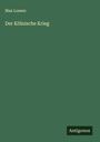 Max Lossen: Der Kölnische Krieg, Buch