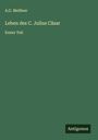A. G. Meißner: Leben des C. Julius Cäsar, Buch