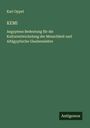 Karl Oppel: Kemi, Buch