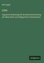 Karl Oppel: Kemi, Buch