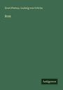 Ernst Platner: Rom, Buch