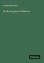 Gerhard Vom Rath: Ein Ausflug nach Calabrien, Buch
