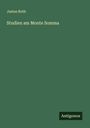Justus Roth: Studien am Monte Somma, Buch