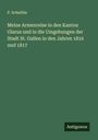 P. Scheitlin: Meine Armenreise in den Kanton Glarus und in die Umgebungen der Stadt St. Gallen in den Jahren 1816 und 1817, Buch