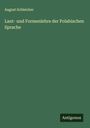 August Schleicher: Laut- und Formenlehre der Polabischen Sprache, Buch