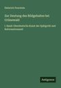Heinrich Feurstein: Zur Deutung des Bildgehaltes bei Grünewald, Buch