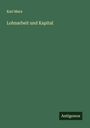 Karl Marx: Lohnarbeit und Kapital, Buch