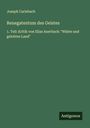 Joseph Carlebach: Renegatentum des Geistes, Buch