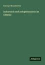 Renward Brandstetter: Indonesich und Indogermanisch im Satzbau, Buch