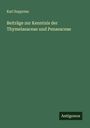 Karl Supprian: Beiträge zur Kenntnis der Thymelaeaceae und Penaeaceae, Buch
