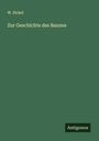 W. Sickel: Zur Geschichte des Bannes, Buch